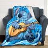1pc S-Stitch17 Blanket, Gift, for Men and Women, Soft Blanket, Good for Sofa Bed Couch Travel, Lightweight Flannel Blanket