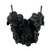 Unique Halter Top Outerwear Handcrafted Floral Pearl Embellished Halter Top for Women Dance Wrap Top Performance Attire Camis & Tank Tops