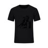 Novelty Knitted Men T Shirts Tuxedo Tees Barrel Race Lady Girl Mens T Shirt O