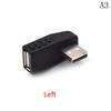 Usb 2.0 Male To Female Angled Adaptor L Shaped Extension Connector