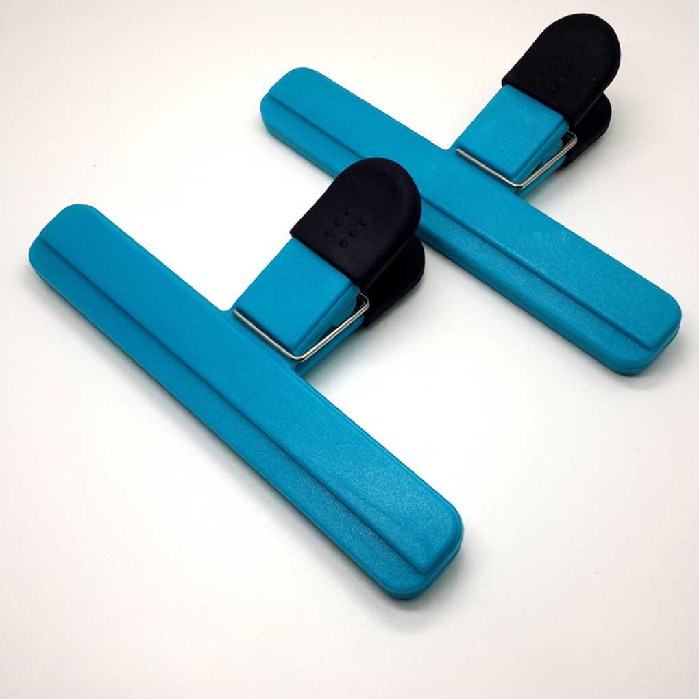 2Pcs Sealing Clamp Universal Food Sealing Clip Moisture-proof Snack Clip Tea Bag Mouth Clamp