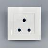 Type 146 Double 15A South African Wall Socket with Light Strip Switch - Single & Two Gang Options