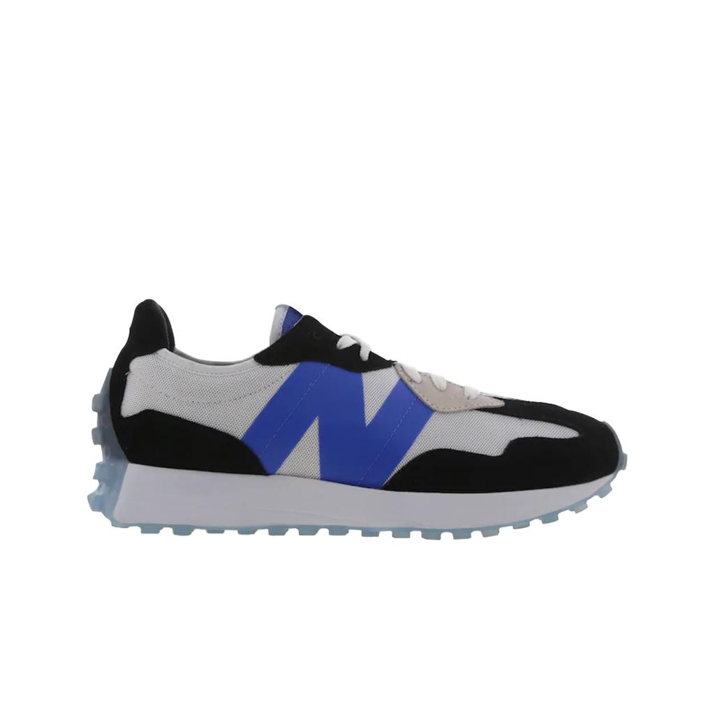 New Balance 327 White Black Blue