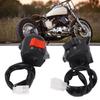 Motorcycle Handlebar Turn Fits Diameter ATV Motorcycle Handlebar Control Left and for Switches, Signal, Horn, High/Low Beam, Start/Stop Buttons,
