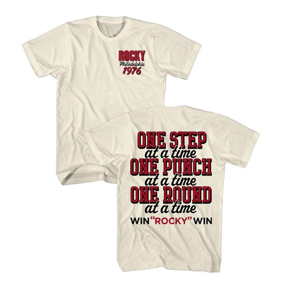 Rocky 1976 Front And Back Natural Movie  Children s T-shirt 110