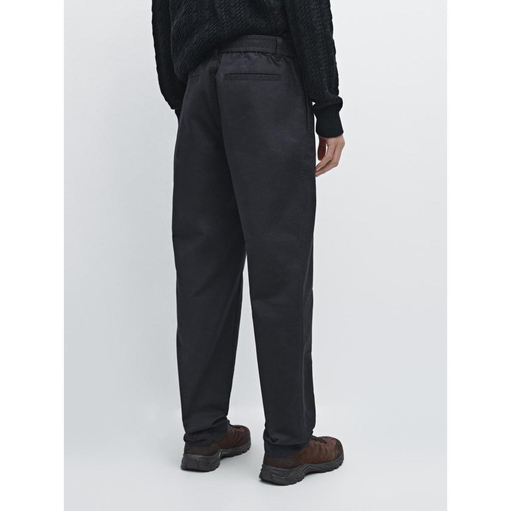 Masimodutti Cotton Blend Jogger Fit Pants
