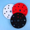 6Inch 15 Holes Pneumatic Dry Grinding Head Sponge Buffer Pad Dry Grinding Machine Soft Pad Self-Adhesive Grinding Machine Tray P