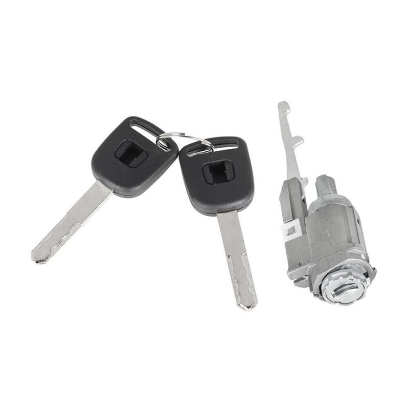Precise Car Door Lock Cylinder Switch Ignition Barrel Lock Set With Key 72185-S9A-013 For Honda Civic CRV 2002-2006 72185S9A013 NONE серебряный
