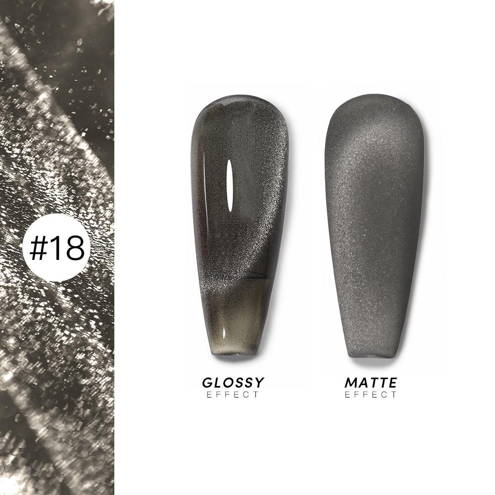 2024 Trendy 36-Color Cat Eye Nail Gel Set - Sparkly UV Gel for Salon Use