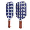 Fiberglass Ball Paddles Set Professional Portable Fiberglass Ball Rackets with Storage Bag for Beginners