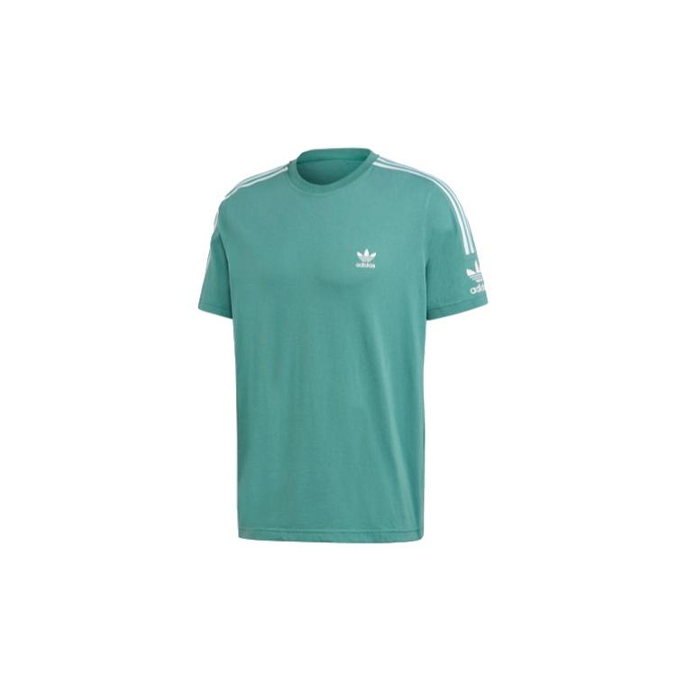 adidas originals Classic Logo Short Sleeve Green Men s FM3799 XS