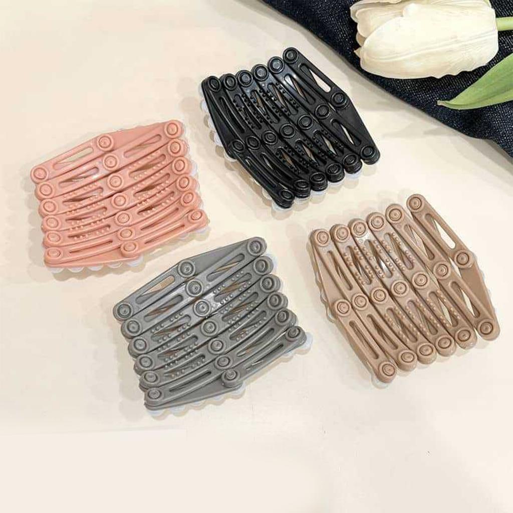 Korean Fashion Portable Hair Hoop For Women Foldable Headband With Anti Slip Designs And Faux Pearls Decoration