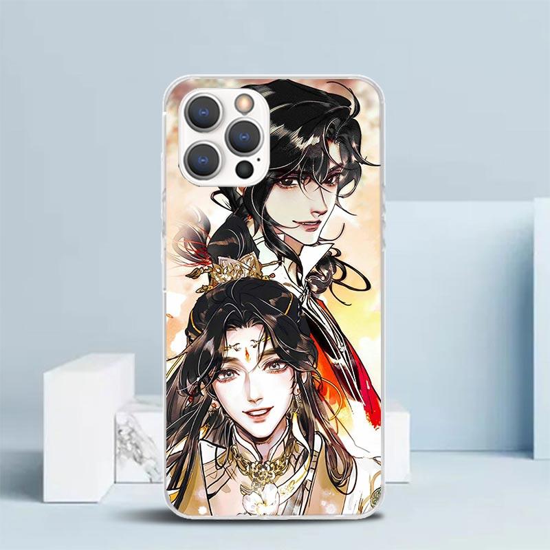 Heaven Official's Blessing Phone Case For IPhone 16 17 Air 16E 15 14 Plus 13 Mini 12 11 Pro Max 7 8 + SE 2020 Soft TPU Back Cove