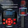 Bluetooth Wireless Microphone Speaker with Integrated Sound Card for Singing On Mobile Phones and TV.