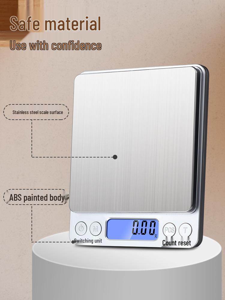 High-Precision Electronic Kitchen Scale for Baking
