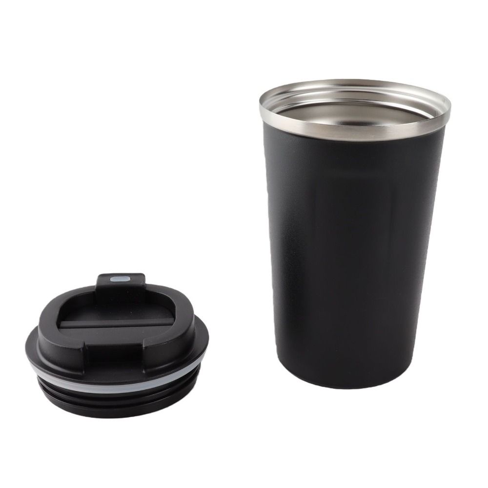 380ml Capacity Stainless Steel Coffee Cup Double-Wall Insulation Thermal Travel Mug Outdoor Travel