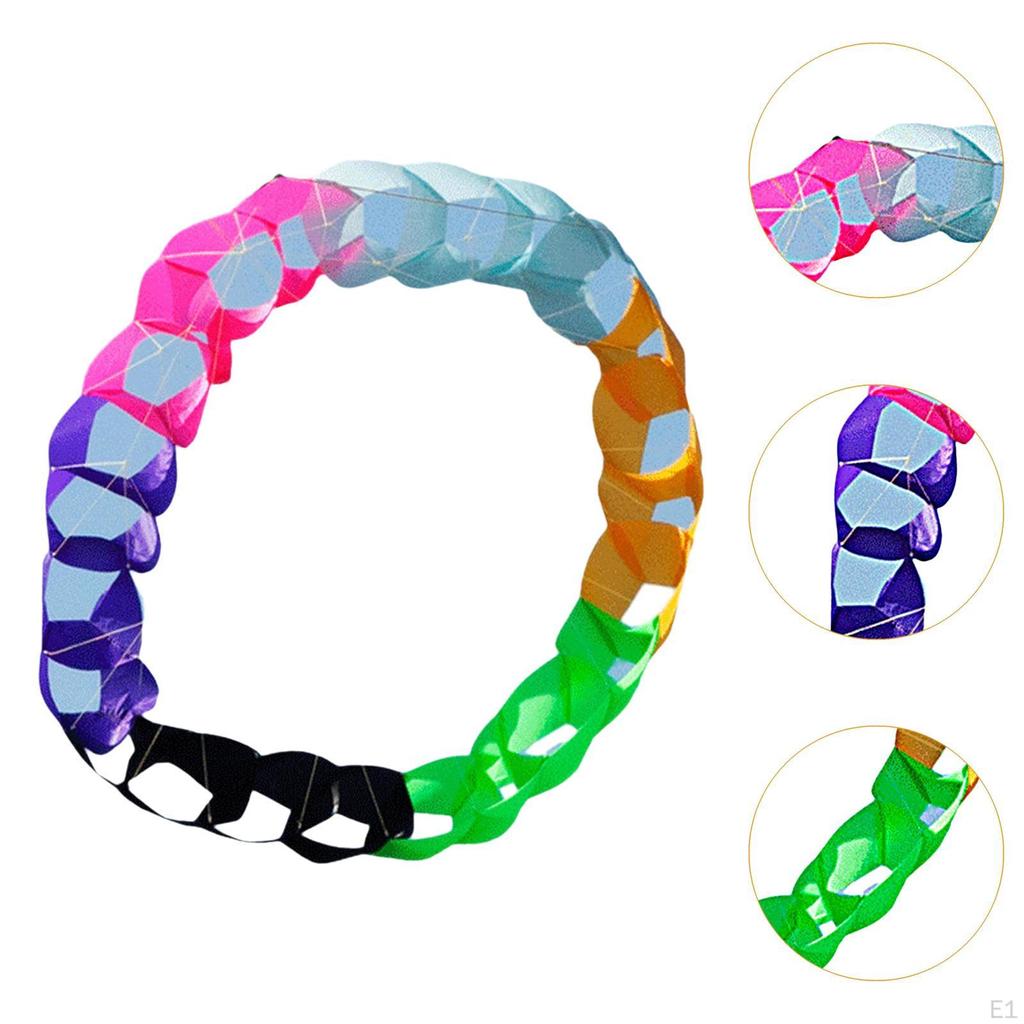 3D Fly Kite Colorful Practical Unique Flying Toy Folding Birthday Gifts Children Game Activity