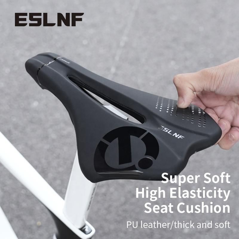 Universal Hollow Bike Saddle Comfort Shock-Absorbing Bicycle Seat Cushion Non-Slip Wear-Resistant for MTB Road Cycling