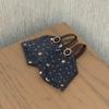 Sequin Star Cotton Doll Clothes 4 Colors Doll Trousers New Jeans Overalls  For 17cm Cotton Doll