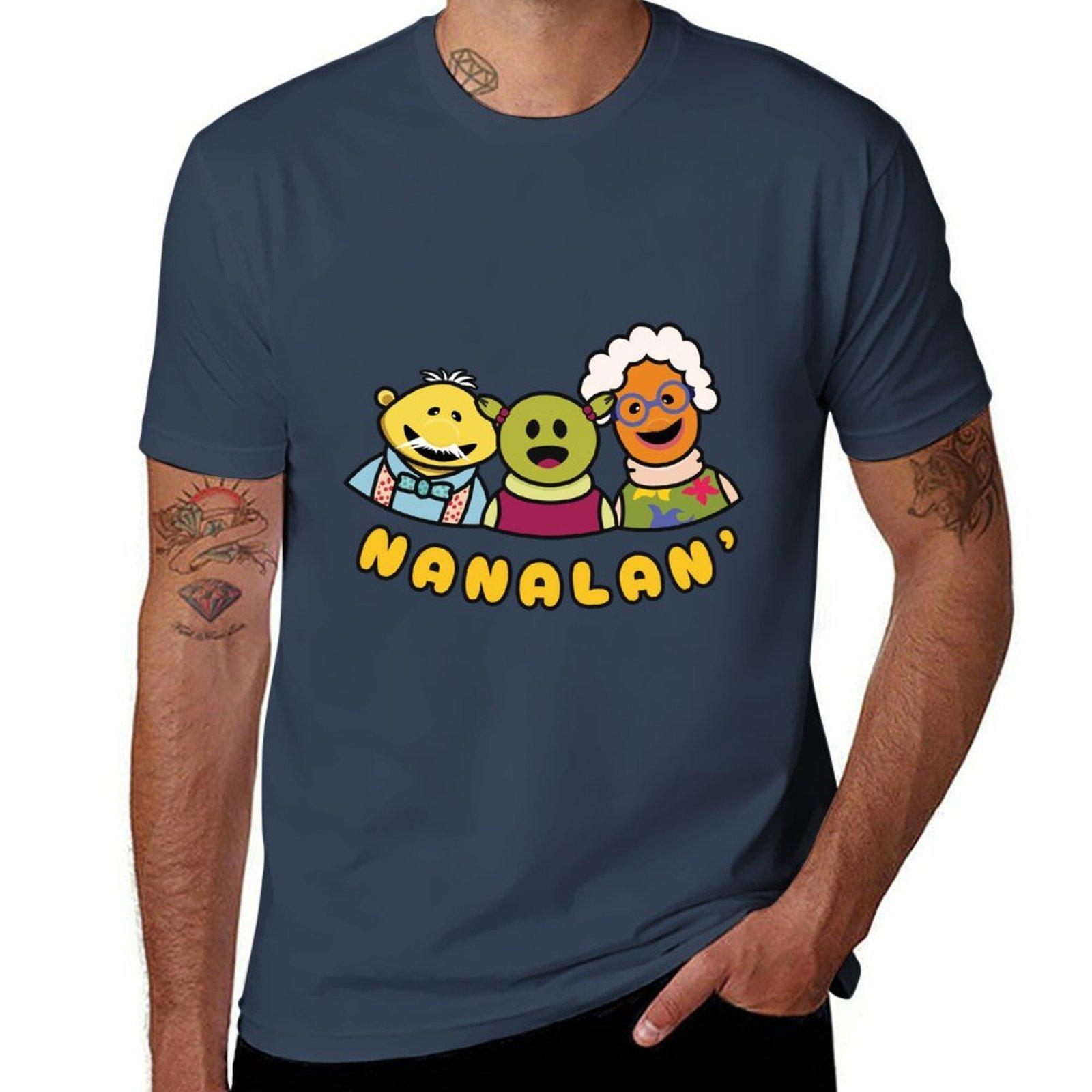 Nanalan Mona family TShirt Comfortable Basic Crew Neck Tee S
