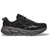 HOKA Clifton L Suede Elite Terrain System - Black Satellite Grey Unisex Sneakers 1150910-BCKST