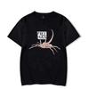 Gratis Knuffels Grappig Facehugger Aliens T-shirt Harajuku T-shirt Comfortabel Hip Hop Design Top T-shirts Grafisch Zomer Streetwear Y2K
