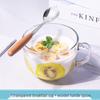 ZISIZ Amber Glass Breakfast & Tea Cup