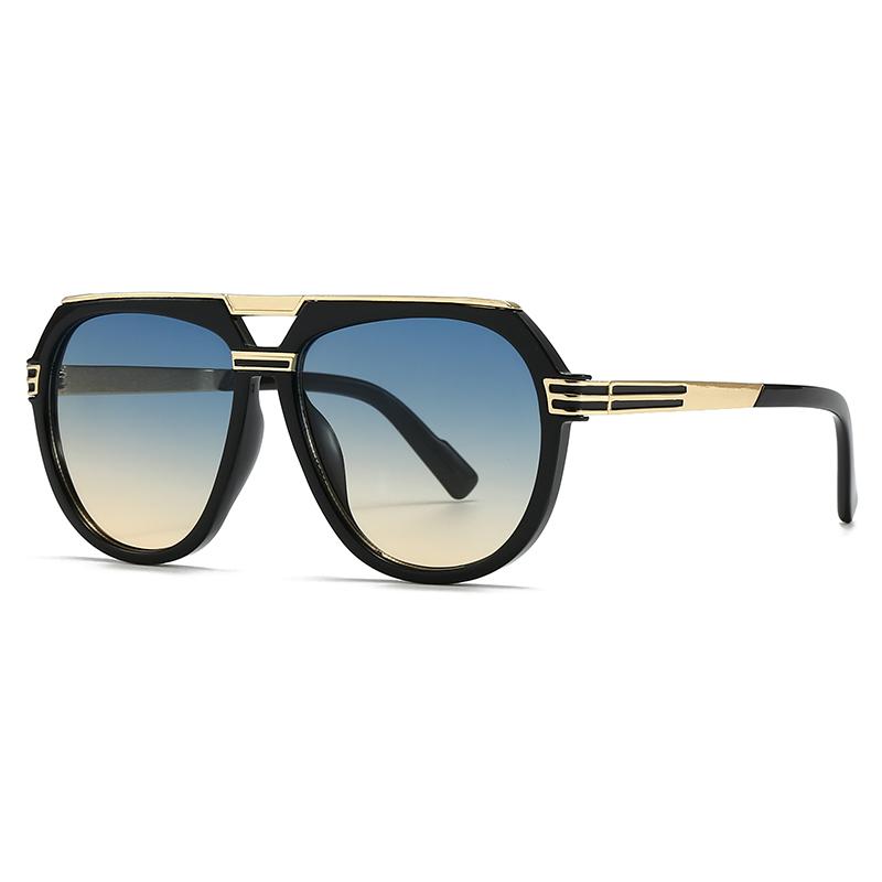 

Export New Modern Coverage Large Frame Men S Sunglasses Ins Style Street Style Big-Name Sunglasses Lh