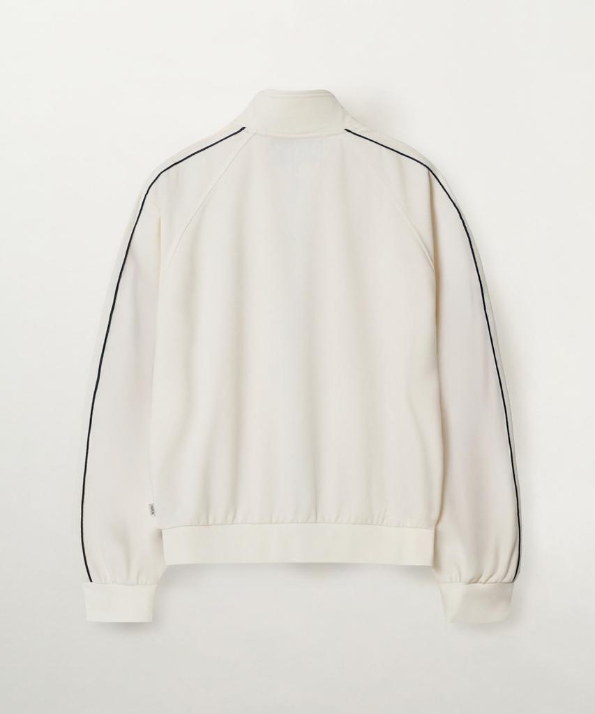 Satur Essentials Roton Track Zip-Up Jacket Cream
