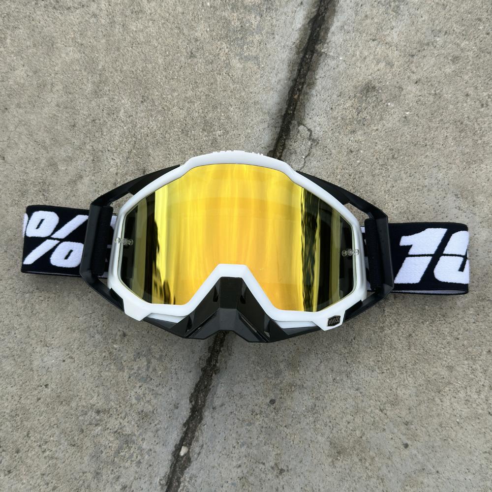 Motorcycle Goggles Color Off-road Helmet Goggles Windproof Sand Riding Glasses Ski Goggles