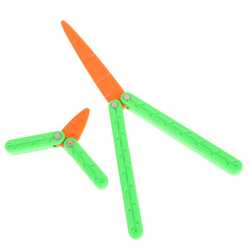 3D Printing Gravity Radish Knife Mini Carrot Model Push Card Decompressionn Toy Student Prize Children'S Cognitive Toys