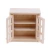 1/12 Maßstab Puppenhaus Miniaturen Wandhängende Spinde Schrank Modell Zubehör