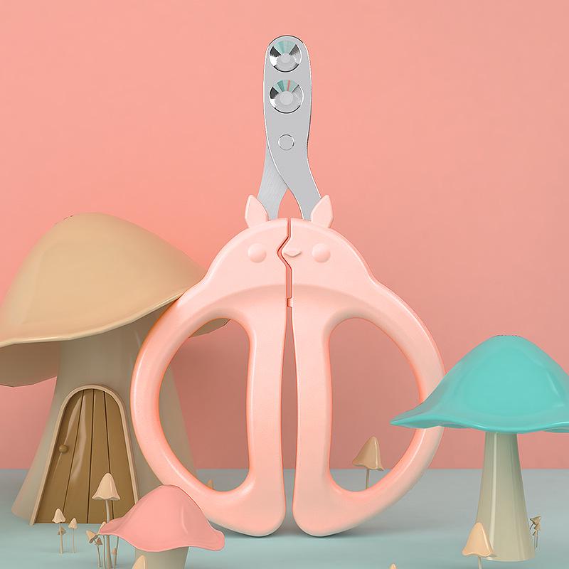 Chinchilla & Cat Nail Clippers: Anti-Bleed, Round Hole, Small Blind Clippers