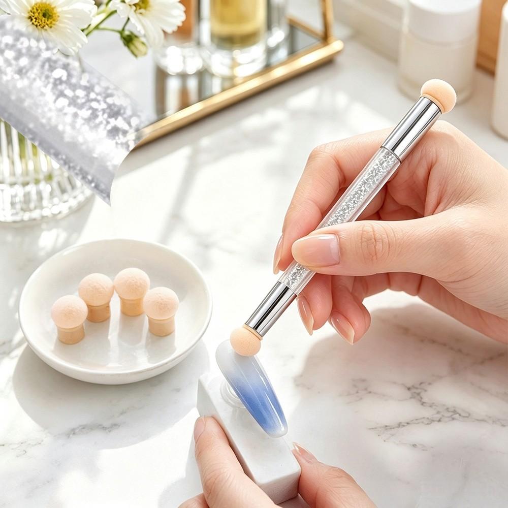Double End Gradient Shading Brush UV Gel Compatible Ombre Nail Brush Nail Art Pen Gradient Shading