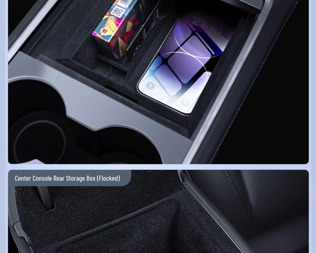 Tesla Model Y/3 Center Console Storage Organizer Accessories