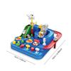 Car Adventure Little Train Track Parking Lot Inertial Sliding Children's Educational Toys For Kids'  Birthday Gifts
