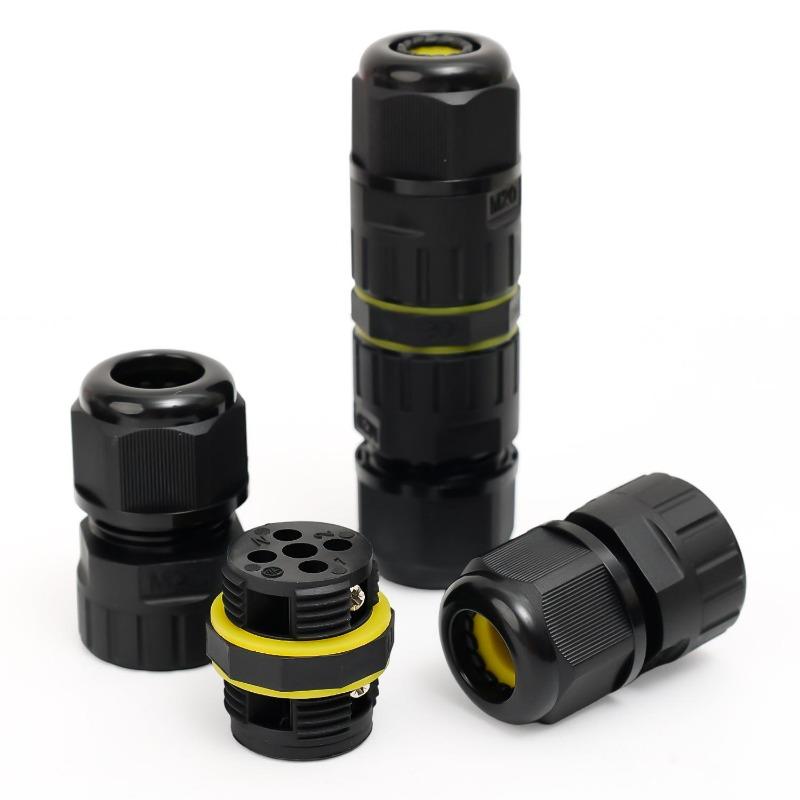 Power Cable Connectors Wire Connector Vertical Electrical Wiring Terminals Wire Repair Extend 2/3/4 Pin Diameter 5-9/9-12mm