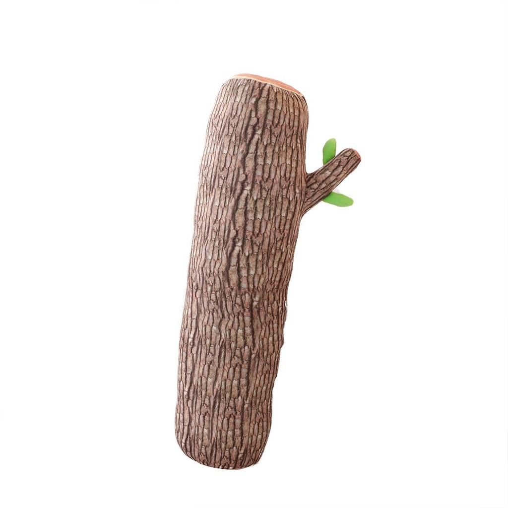 Creative Simulation Stump Throw Pillow Plush Toy Big Tree Doll Home Sofa Pillow Cushion Boy Rag Doll