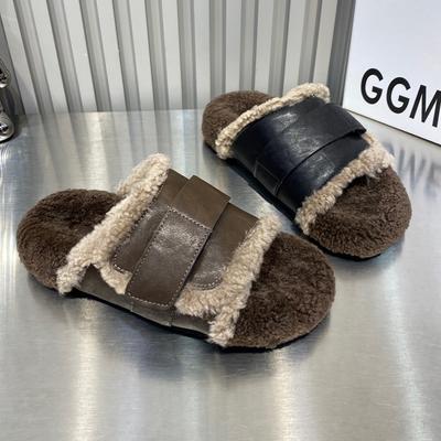 Mode Pelz Damen Cooton Hausschuhe Mode Laufschuhe Kurzer Plüsch Designer Damenstiefel 2025 Herbst Lässig Neu Gemütlich Chaussure Femme