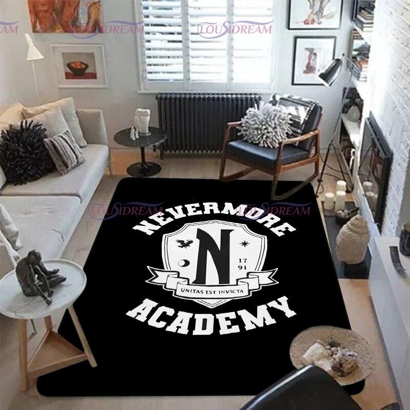 Wednesday Rug Cheap Wednesday Addams Decor Large Horror Area Rugs Printed Living Room ...