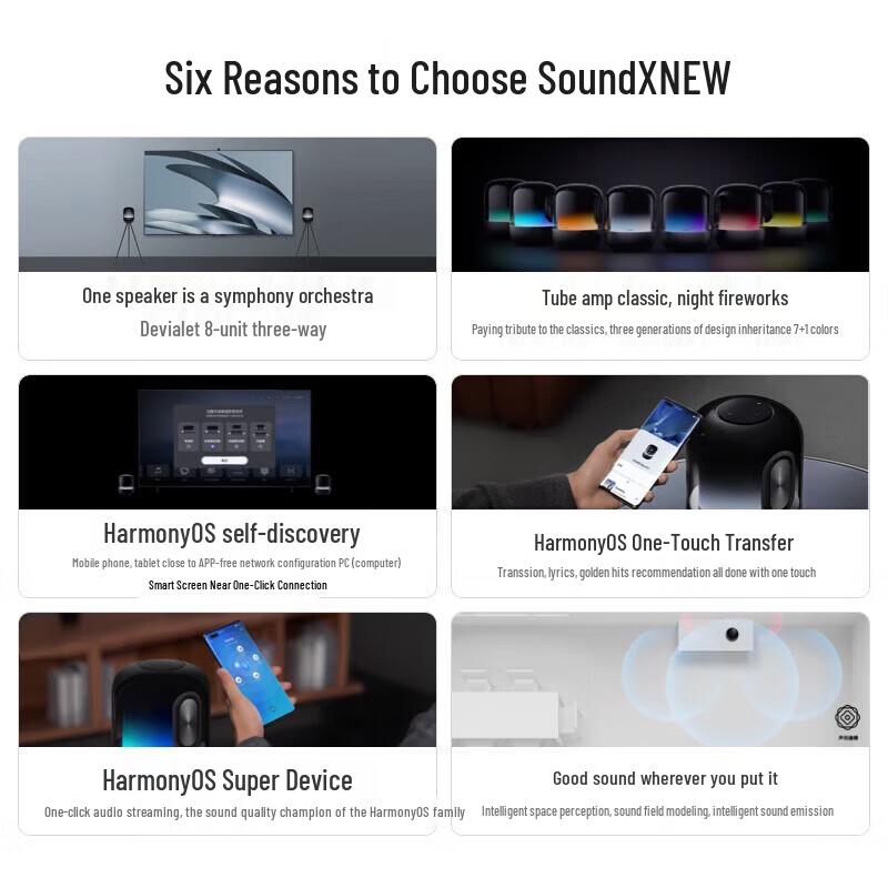 Huawei Sound X New Devialet Smart Speaker (CN Version)