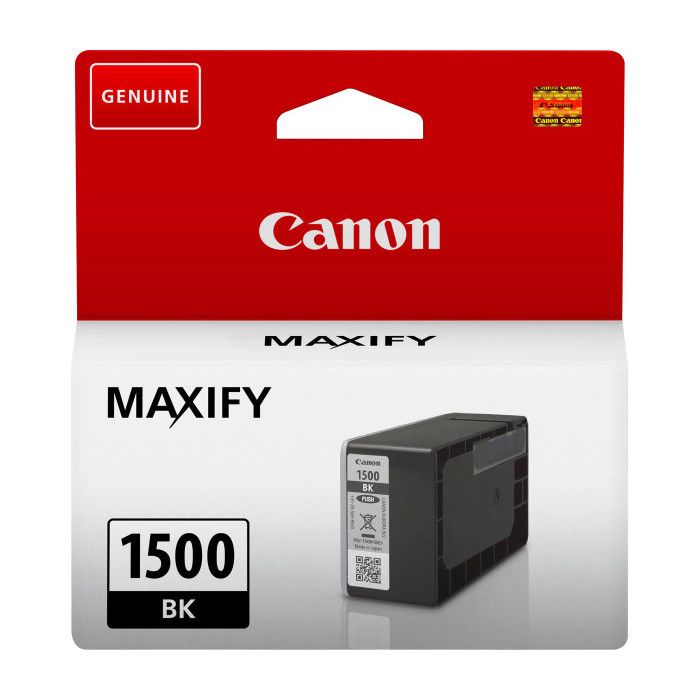 Canon PGI-1500 BK 12.4 Ml Black Ink Tank for MAXIFY MB2050, MB2150, MB2155, MB2350, MB2750, MB2755