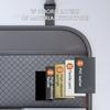 SEAMETAL Multi-functional Car Seat Back Organizer High-Capacity Multi-Pocket Backseat Storage Bag Wear-Resistant Anti Kick Mat
