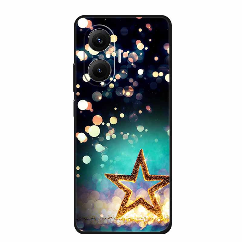 Phone Case For Redmi Turbo 4 Pro 5G Back Cover Case Black Silicone Soft Funda Para For Xiaomi Redmi Turbo 4 Pro Case Coque Shell
