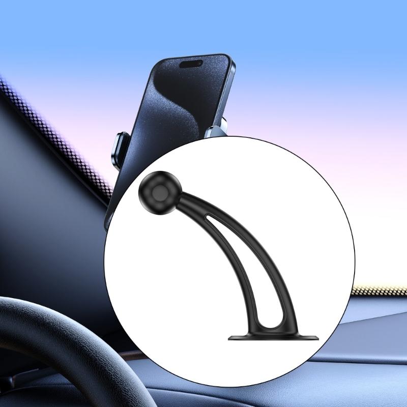 Hohe Haftung Auto Handyhalter Ständer 17mm Verstellbares Kugelgelenk Armaturenbrett Halterung Für Sichere Navigation Einfache Installation