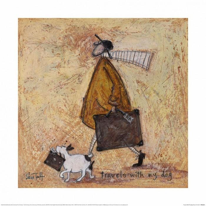 Sam Toft Travels With The Dog Wall Art