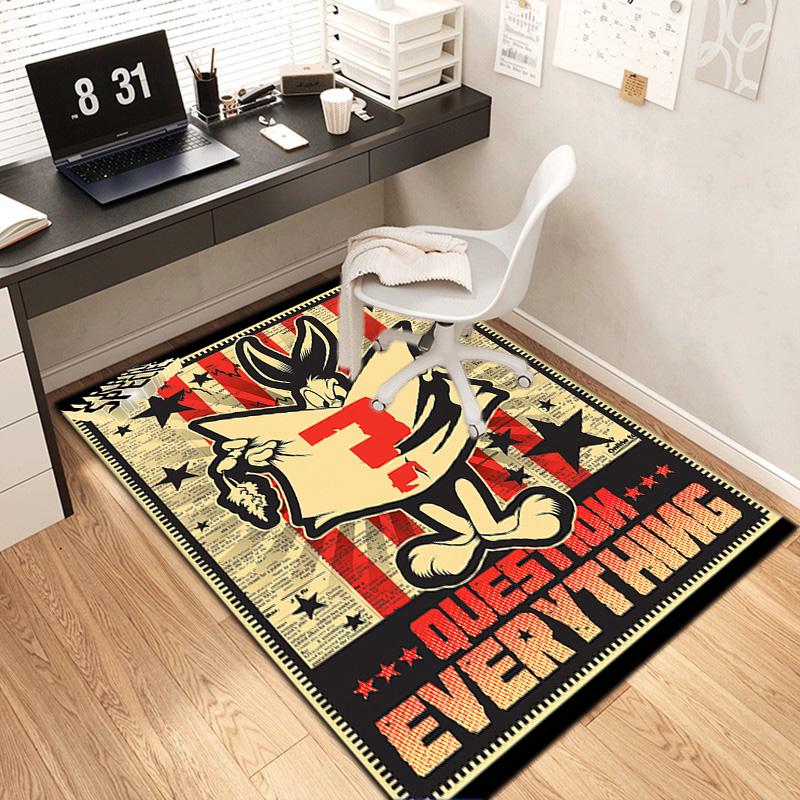 Rabbit Question Carpets Suitable Room Office Bedroom Door Mats Birthday Gifts Holiday Gifts Carpet Suitable For All Seasons