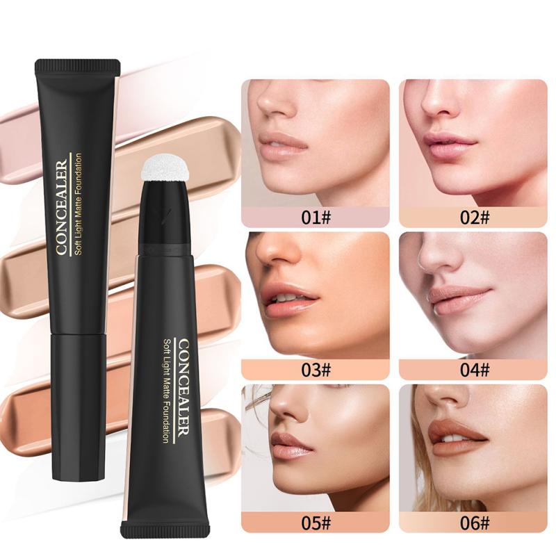 

18 мл Professional Face Liquid Foundation Oil Control Стойкий консилирующий крем-консилер с полным покрытием