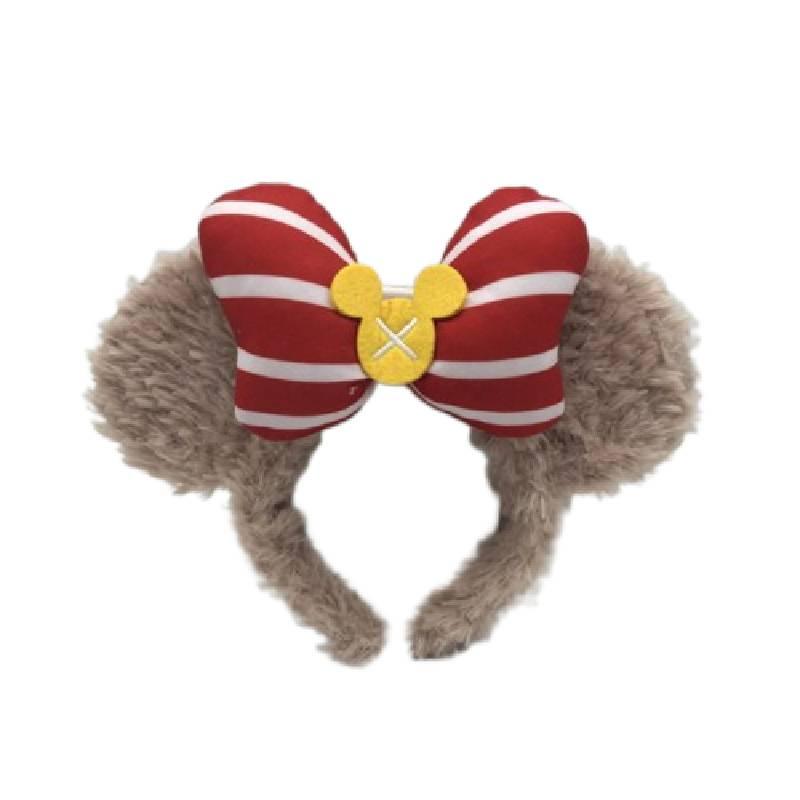 Handmade Cartoon Minnie Mickey Ear Headband Sparkly Animal Rabbit Hairpiece For Adults And Kids