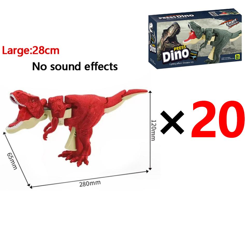 In stock High Quality Swinging Dinosaur Toy Ingenious Telescopic Spring Dino Fidget Children Decompression Model Plaything Present